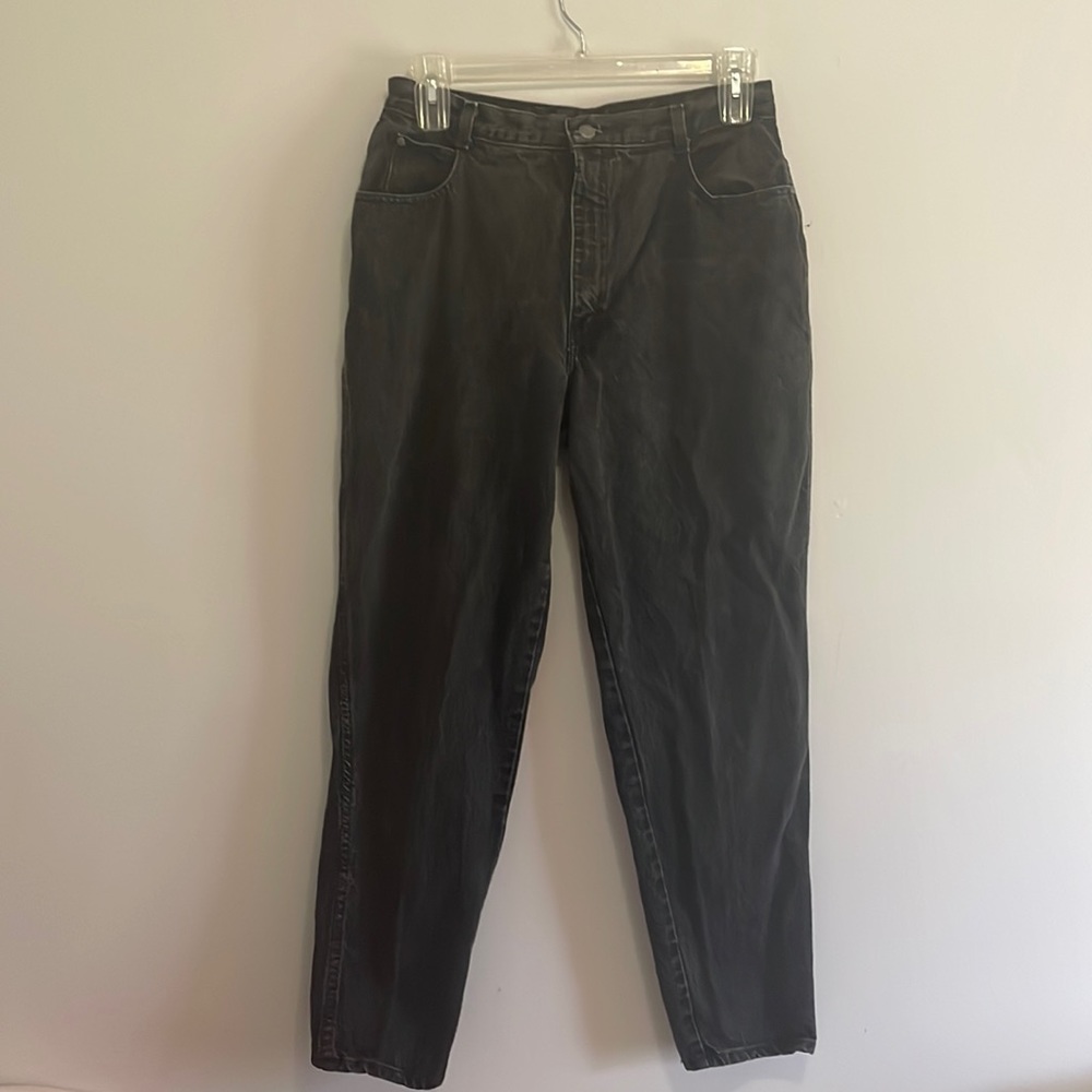Gitano vintage black denim jeans high waist size 16